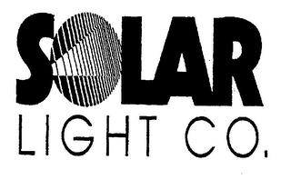 SOLAR LIGHT CO. trademark