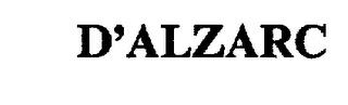 D'ALZARC trademark