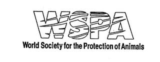 WSPA WORLD SOCIETY FOR THE PROTECTION OF ANIMALS trademark