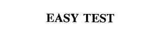 EASY TEST trademark