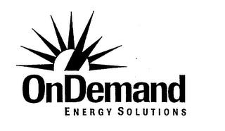 ONDEMAND ENERGY SOLUTIONS trademark