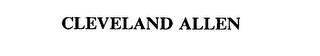 CLEVELAND ALLEN trademark