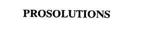 PROSOLUTIONS trademark