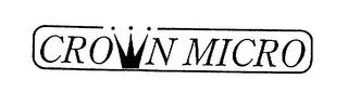 CROWN MICRO trademark