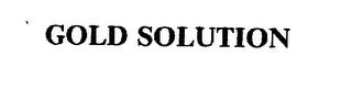 GOLD SOLUTION trademark