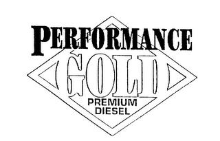 PERFORMANCE GOLD PREMIUM DIESEL trademark