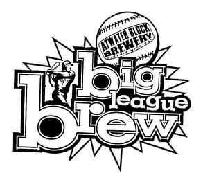 ATWATER BLOCK BREWERY DETROIT MICHIGAN BIG LEAGUE BREW trademark