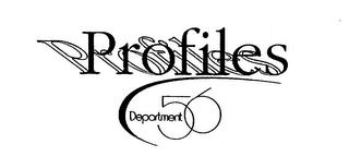 PROFILES DEPARTMENT 56 trademark