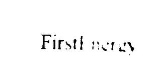 FIRSTENERGY trademark