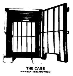 THE CAGE WWW.LEATHERDADDY.COM trademark