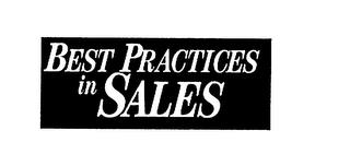 BEST PRACTICES IN SALES trademark