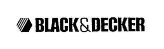 BLACK& DECKER trademark