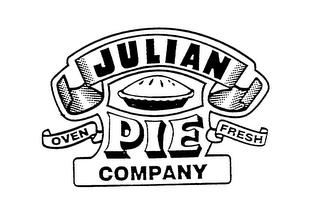 JULIAN PIE COMPANY OVEN FRESH trademark