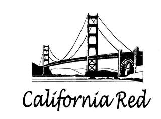 CALIFORNIA RED trademark