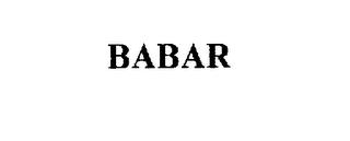 BABAR trademark