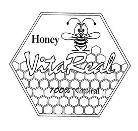 HONEY VITA REAL 100% NATURAL trademark