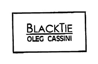 BLACKTIE OLEG CASSINI trademark