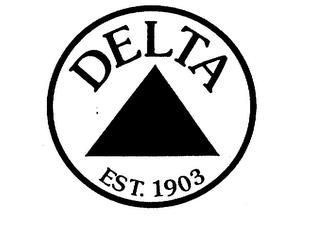 DELTA EST. 1903 trademark