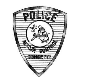 POLICE ACTION CONTROL CONCEPTS PACC trademark