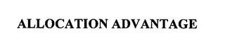 ALLOCATION ADVANTAGE trademark