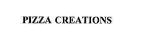 PIZZA CREATIONS trademark