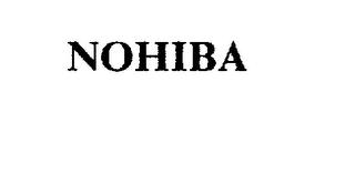 NOHIBA trademark