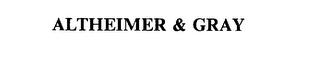 ALTHEIMER & GRAY trademark