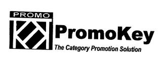 PROMO PROMOKEY THE CATEGORY PROMOTION SOLUTION trademark