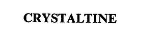 CRYSTALTINE trademark