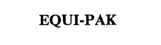 EQUI-PAK trademark