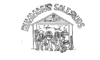 RUMMAGE SALE KIDS GARAGE SALE! ITEMS FROM OTHER PLANETS trademark