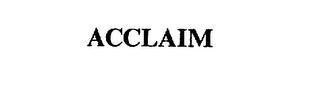 ACCLAIM trademark