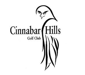 CINNABAR HILLS GOLF CLUB trademark