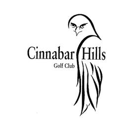 CINNABAR HILLS GOLF CLUB trademark