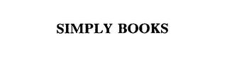 SIMPLY BOOKS trademark