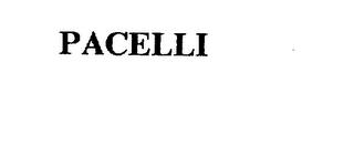 PACELLI trademark