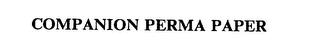 COMPANION PERMA PAPER trademark