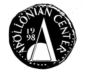 A APOLLONIAN CENTER 1998 trademark