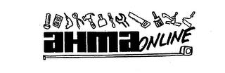 AHMA ONLINE trademark