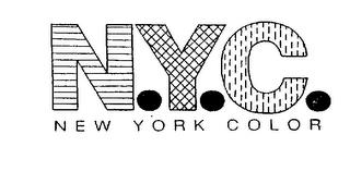 N.Y.C. NEW YORK COLOR trademark