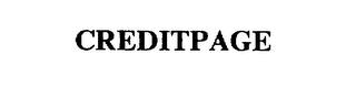 CREDITPAGE trademark