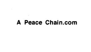 A PEACE CHAIN.COM trademark