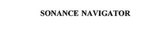 SONANCE NAVIGATOR trademark