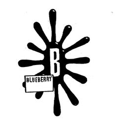 B BLUEBERRY trademark