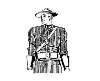 MOUNTIE BUST trademark