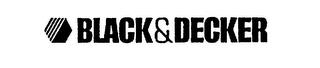 BLACK& DECKER trademark