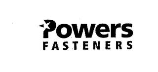 POWERS FASTENERS trademark