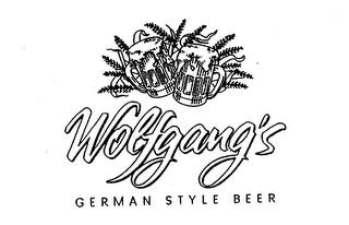 WOLFGANG'S GERMAN STYLE BEER trademark