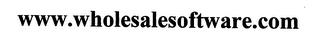 WWW.WHOLESALESOFTWARE.COM trademark