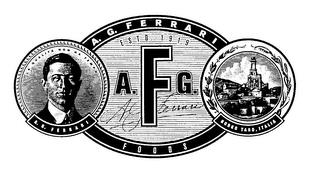 A.F.G. ESTD 1919 A.G. FERRARI FOODS LA QUALITA NON HA TEMPO BORGO TARO, ITALIA trademark